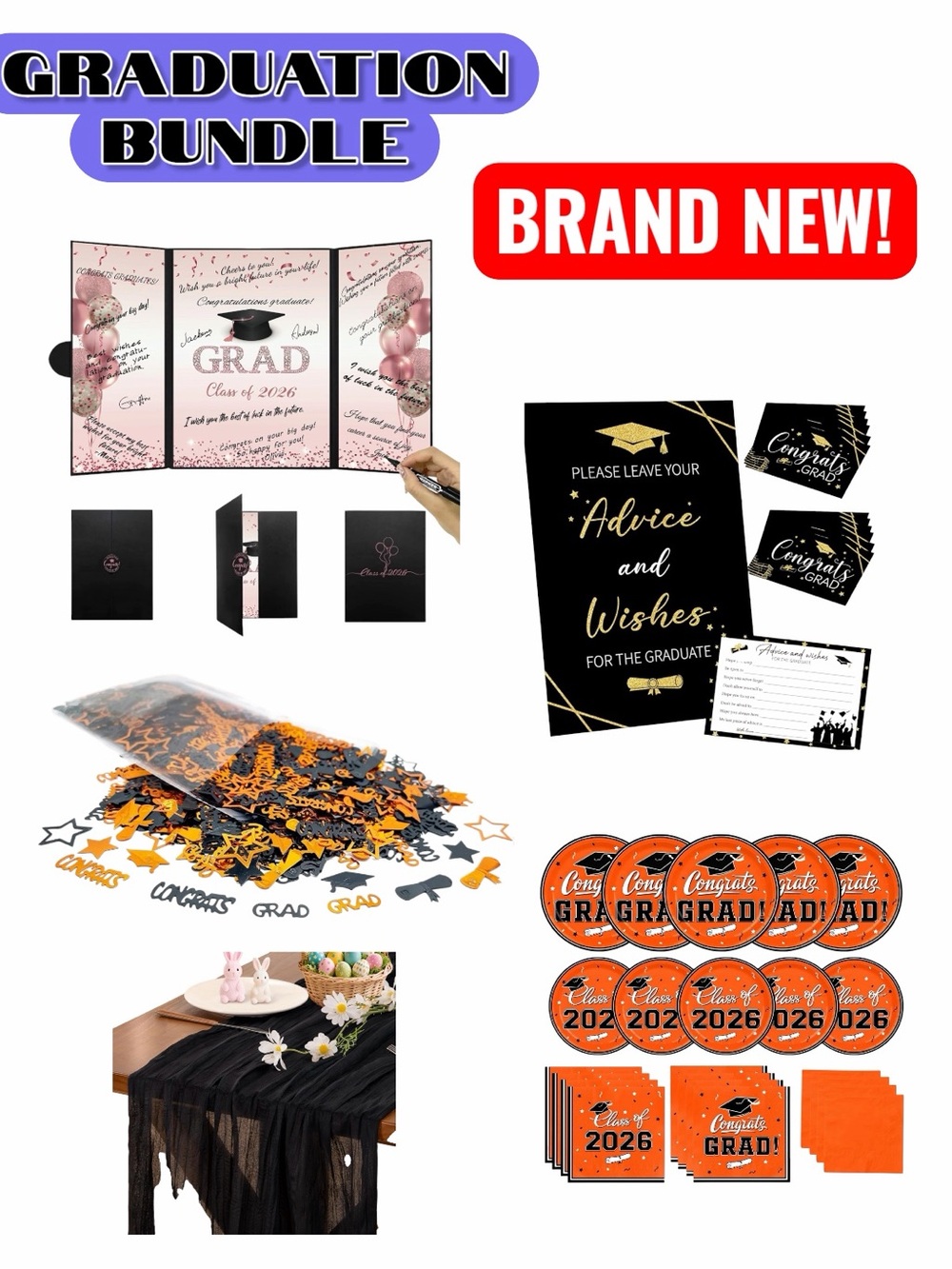 🎓 Graduation Bundle (All Brand New)
